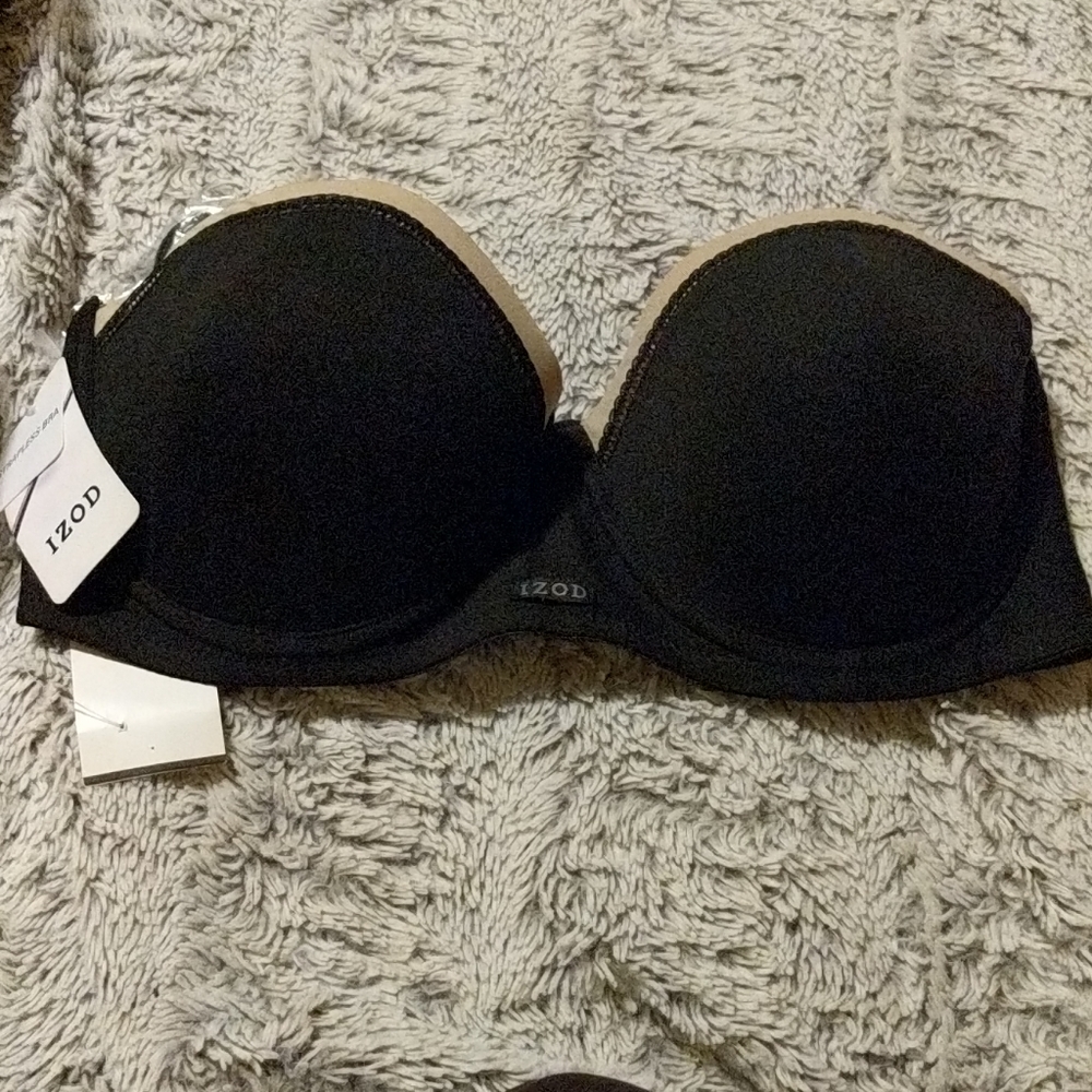 IZOD BRA STRAPS AND STRAPLESS SZ. 34C
